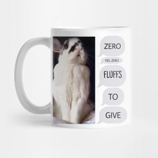 Bunny Rabbit Has Zero Fluffs To Give! Mug